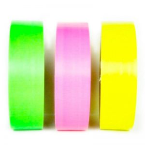 WOD DTC12 Contractor Grade Fluorescent Yellow Duct Tape 12 Mil, 2 inch x 60  yds. Waterproof, UV Resistant for Crafts & Home Improvement