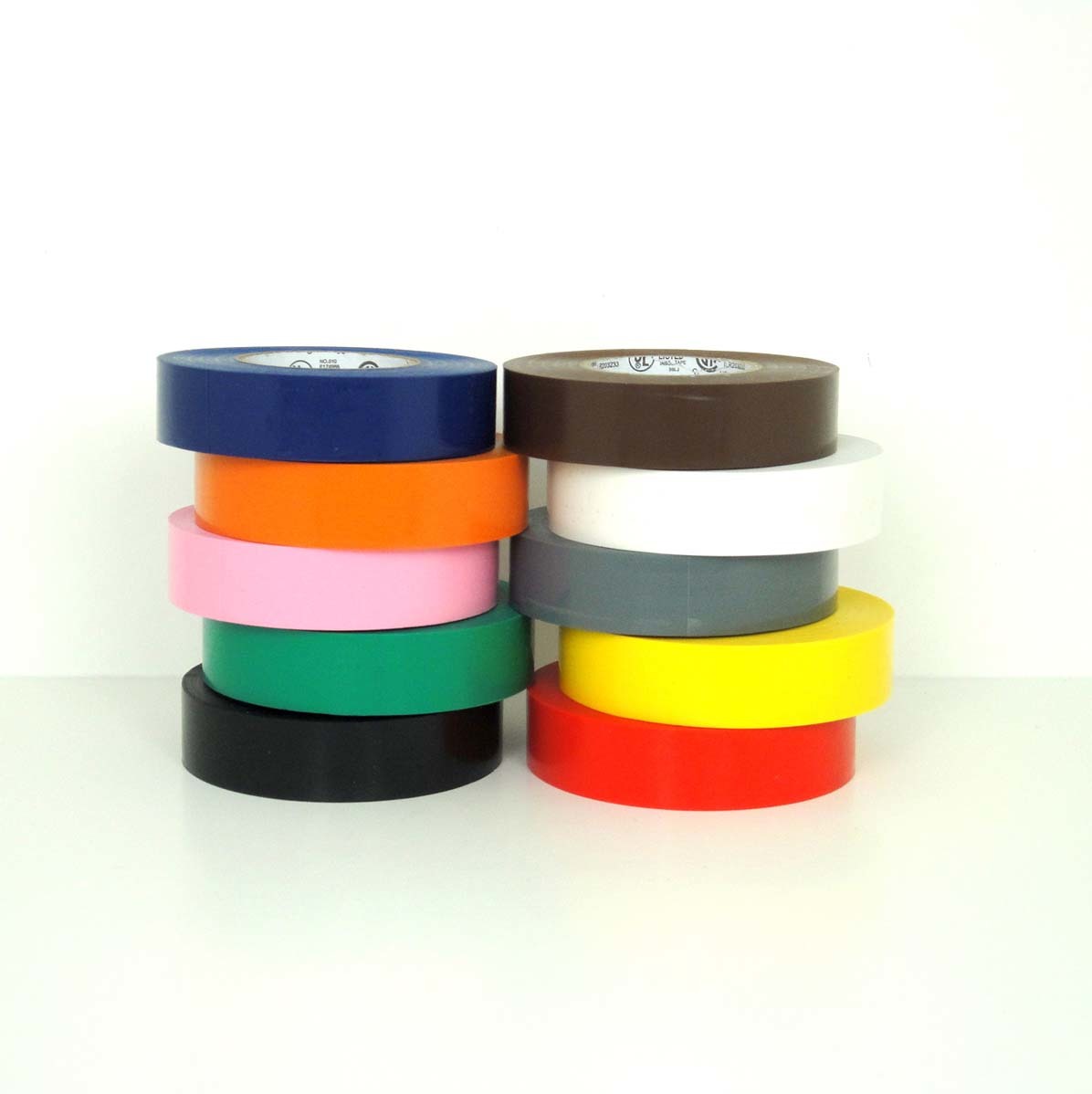 Colored Electrical Tape 3/4 in - 10 Pack (62018d) - Tape Depot